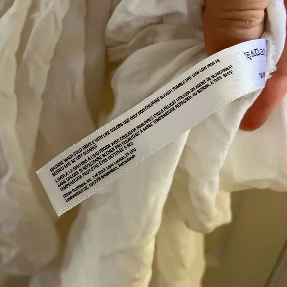 Free People Forever Favorite Mini Ivory sz L - Picture 7 of 11